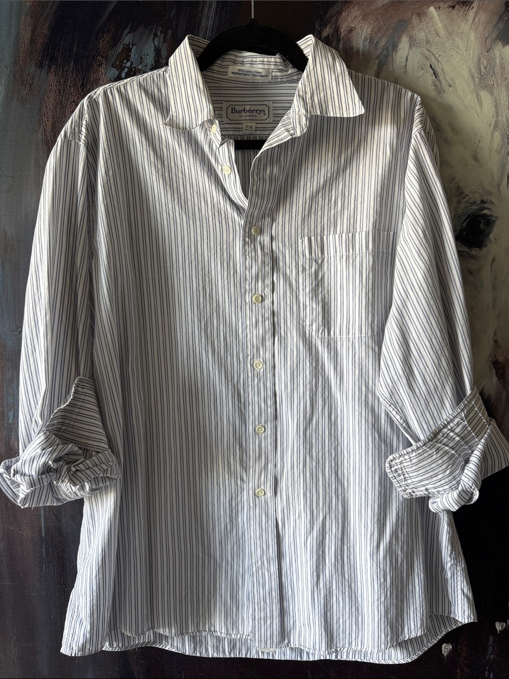 Vintage Burberry of London cotton shirt XL